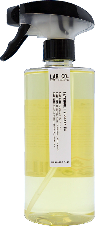 Lufterfrischer-Spray Patchouli und Zeder - Ambientair Lab Co. Patchouli & Cedar — Bild N1
