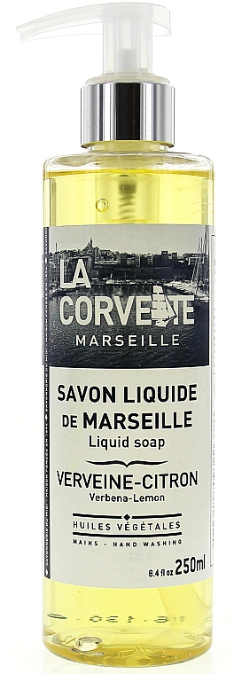 Flüssige Handseife Eisenkraut-Zitrone - La Corvette Liquid Soap — Bild N1