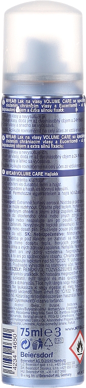 Haarlack für Volumen - NIVEA Hair Care Volume Sensation Styling Spray — Bild N4