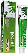 Düfte, Parfümerie und Kosmetik Zahnpasta - Foramen Herbal Aloe Toothpaste