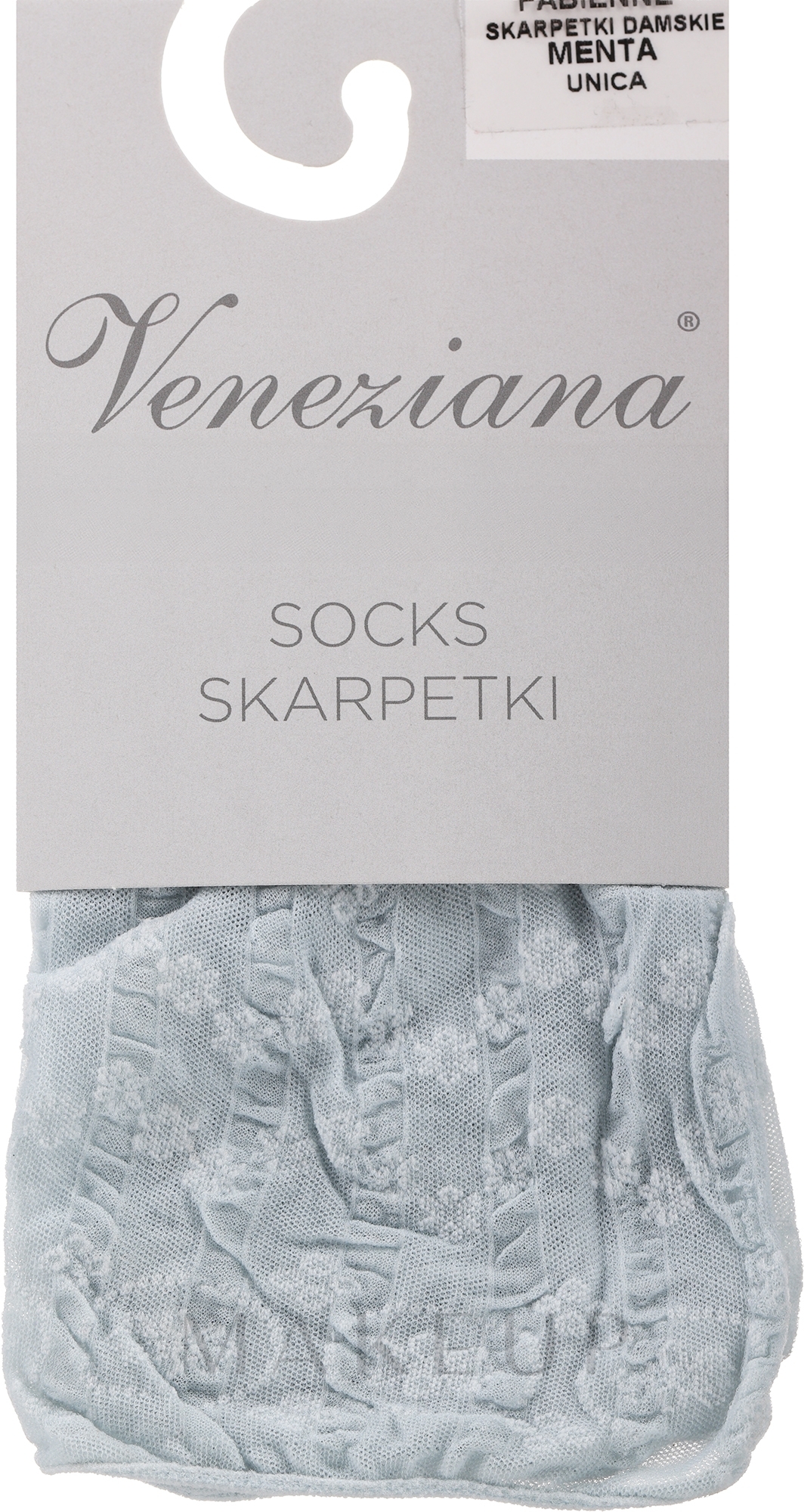 Socken für Frauen Fabienne 20 Den menta - Veneziana — Bild One Size