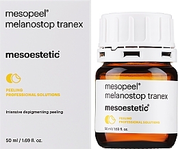 Intensives depigmentierendes Peeling - Mesoestetic Mesopeel Melanostop Tranex  — Bild N2