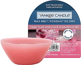Düfte, Parfümerie und Kosmetik Tart-Duftwachs Sweet Plum Sake - Yankee Candle Sweet Plum Sake Wax Melt