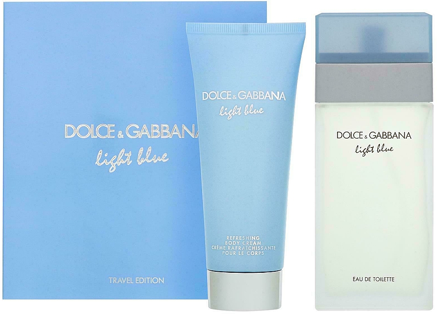 Dolce&Gabbana Light Blue - Duftset (Eau de Toilette 100ml + Körpercreme 75ml) — Bild N1