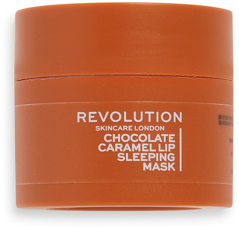 Lippenmaske für die Nacht Schokolade und Karamell - Revolution Skincare Chocolate Caramel Lip Sleeping Mask — Bild N1