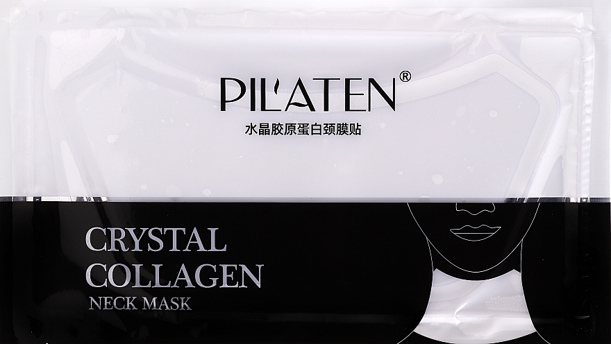 Halsmaske mit Kollagen - Pilaten Collagen Crystal Neck Mask — Bild N1