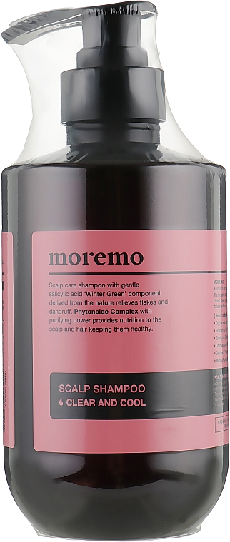 Klärendes Shampoo - Moremo Scalp Shampoo Clear And Cool — Bild N1