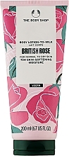 Körperlotion - The Body Shop British Rose 72h Skin Softening Moisturiser Body Lotion-to-Milk — Bild N1