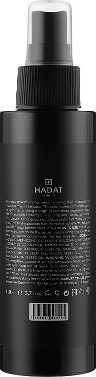 Haarserum ohne Auswaschen - Hadat Cosmetics Hydro Miracle Hair Serum — Bild N2
