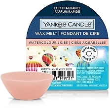 Düfte, Parfümerie und Kosmetik Aromatisches Wachs - Yankee Candle Wax Melt Watercolour Skies
