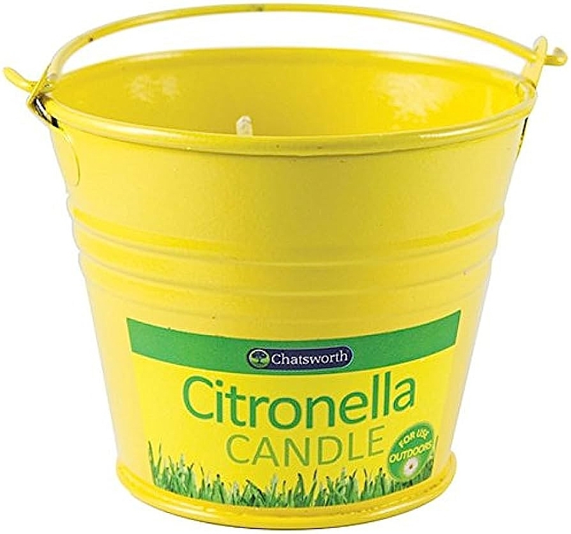 Gartenkerze mit Zitrusaroma - Chatsworth Citronella Metal Bucket Candle — Bild N1