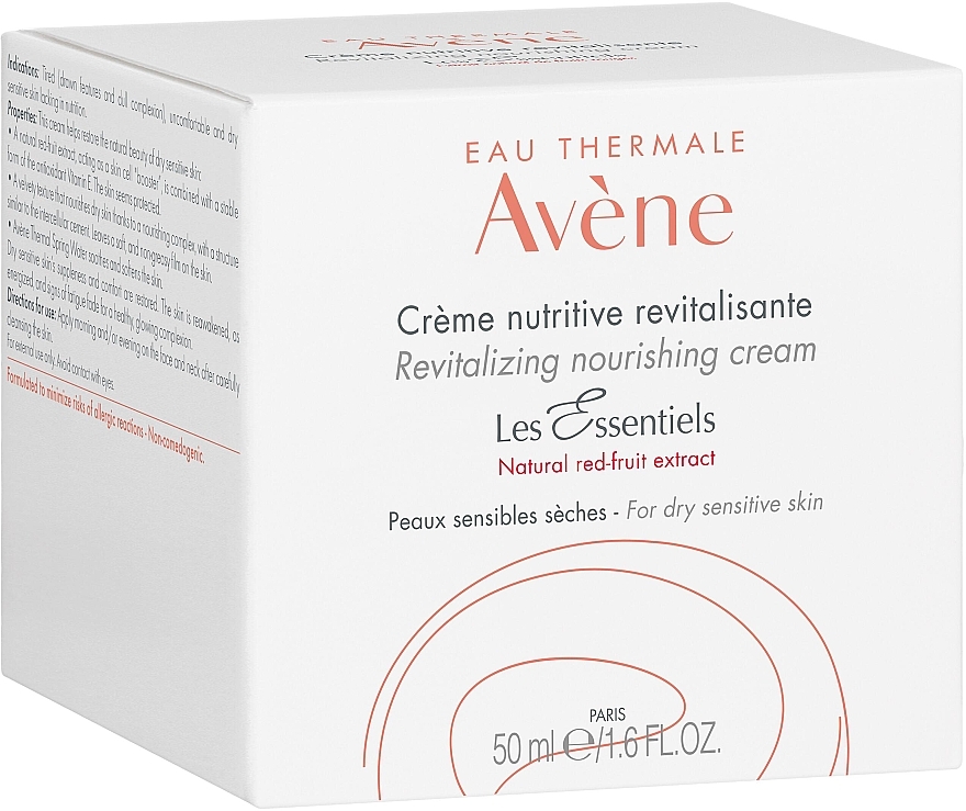 Revitalisierende und nährende Gesichtscreme - Avene Eau Thermale Revitalizing Nourishing Cream — Bild N3