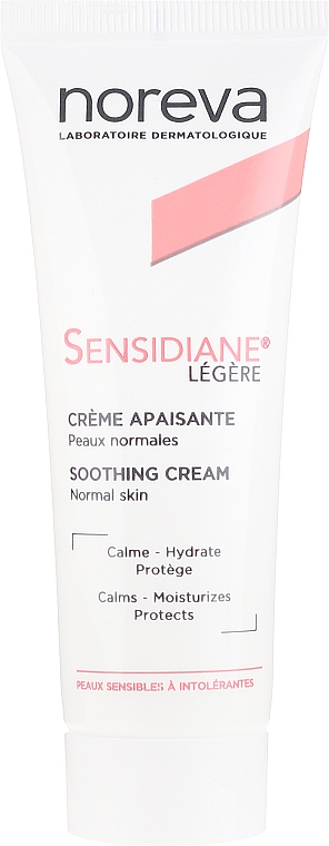 Beruhigende Gesichtscreme mit leichter Textur - Noreva Laboratoires Sensidiane Legere Soothing Cream Normal Skin — Bild N2