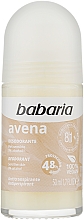 Düfte, Parfümerie und Kosmetik Deo Roll-on mit Haferextrakt - Babaria Avena Roll-On Deodorant For Sensitive Skin