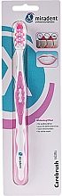 Zahnbürste - Miradent Carebrush Toothbrush White Pink — Bild N1