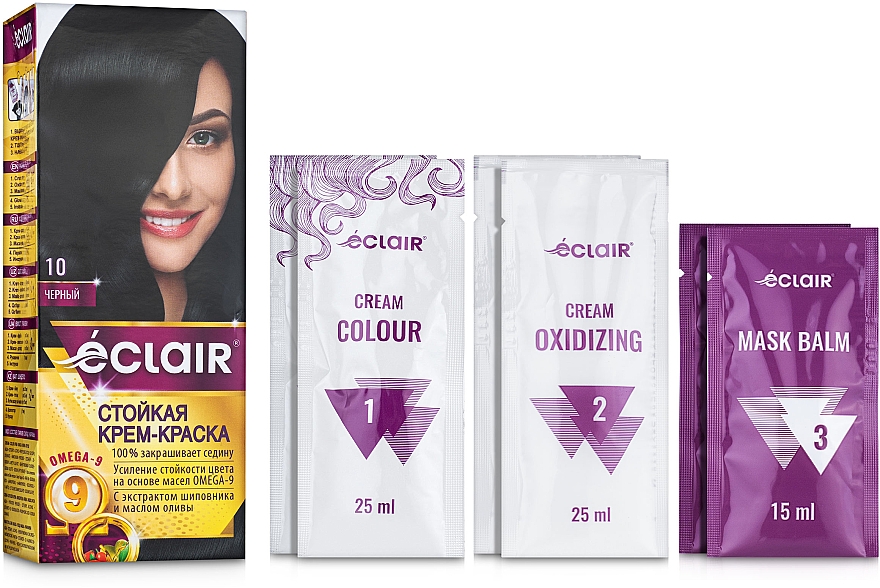 Haarfarbe-Creme - Eclair Omega 9 Hair Color — Bild N1