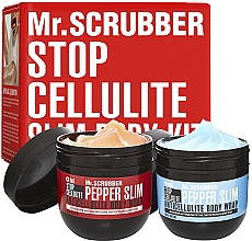 Düfte, Parfümerie und Kosmetik Körpercreme-Set - Mr.Scrubber Stop Cellulite Hot & Cold (Creme 2x250g)