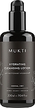 Düfte, Parfümerie und Kosmetik Feuchtigkeitsspendende Gesichtsreinigungslotion - Mukti Organics Hydrating Cleansing Lotion 