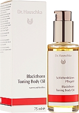Düfte, Parfümerie und Kosmetik Tonisierendes Körperöl - Dr. Hauschka Blackthorn Toning Body Oil