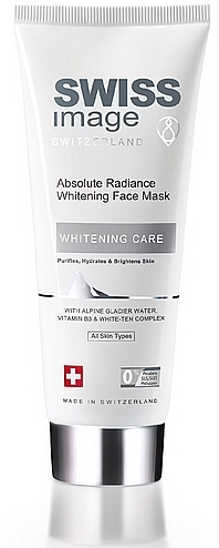 Maske für das Gesicht - Swiss Image Whitening Care Absolute Radiance Whitening Face Mask — Bild N1