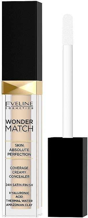 Cremiger Concealer - Eveline Cosmetics Wonder Match Coverage Creamy Concealer — Bild N1