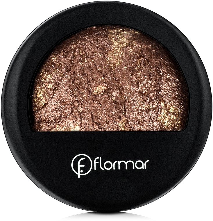 Lidschatten - Flormar Diamonds Baked Eyeshadow — Bild N2