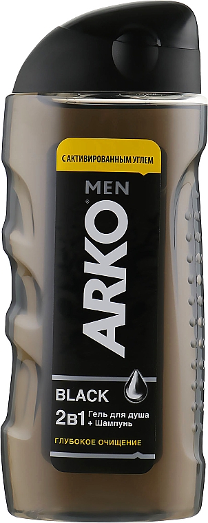 2in1 Duschgel und Shampoo - Arko Men Black — Bild N1