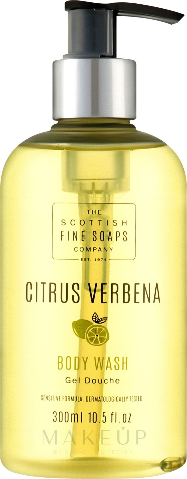Duschgel mit Zitrus & Eisenkraut - Scottish Fine Soaps Citrus&Verbena Body Wash — Bild 300 ml