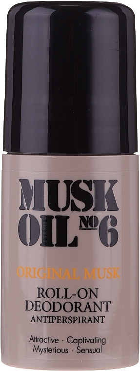 Deo Roll-on Antitranspirant - Gosh Musk Oil No.6 Roll-On Deodorant
