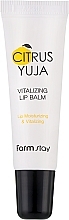 Düfte, Parfümerie und Kosmetik Lippenbalsam - FarmStay Citrus Yuja Vitalizing Lip Balm