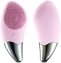 Reinigende Ultraschall-Massagebürste für das Gesicht hellrosa - Garett Beauty Clean Soft Pink — Bild N1
