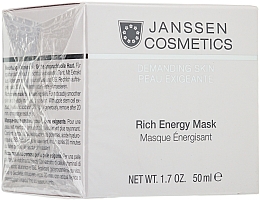 Regenerieriende Gesichtsmaske - Janssen Cosmetics Rich Energy Mask — Bild N1