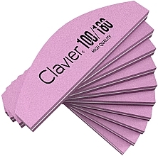 Düfte, Parfümerie und Kosmetik Mini-Nagelfeile 100/180 rosa - Clavier