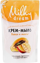 Düfte, Parfümerie und Kosmetik Flüssigseife Papaya und Mango (Doypack) - Milky Dream