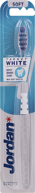 Zahnbürste weich Target White transparent-weiß - Jordan Target White — Bild N5