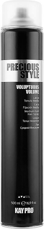 Luxuriöses Volumenspray Mittlerer Halt - KayPro Precious Style Volume Medium Hold Hairspray — Bild N1