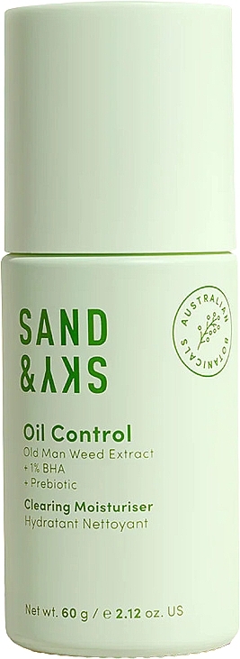Gesichtscreme - Sand & Sky Oil Control Clearing Moisturiser — Bild N1