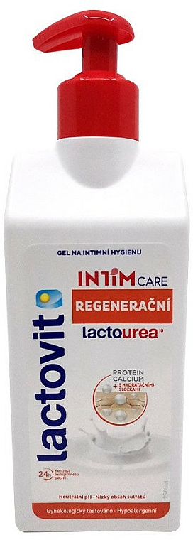 Revitalisierendes Reinigungsgel für die Intimhygiene - Lactovit Intim Care Regenerating Cleansing Gel Lactourea — Bild N1