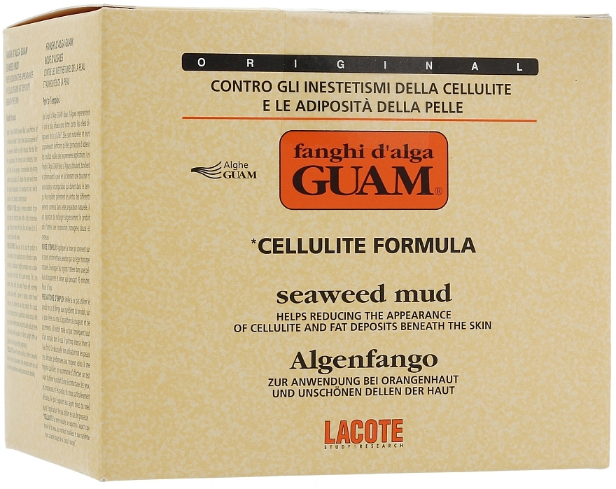 Anti-Cellulite Körpermaske - Guam Fanghi d'Alga Seaweed Mud Algenfango