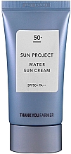 Sonnenschutzcreme mit Aloe Vera LSF 50 - Thank You Farmer Sun Project Water Sun Cream SPF50+ PA+++ — Bild N1