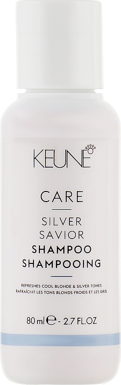 Haarshampoo Silberglanz - Keune Care Silver Savior Shampoo Travel Size — Bild N1