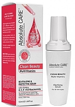 Düfte, Parfümerie und Kosmetik Gesichtsserum - Absolute Care Clean Beauty Multi Vitamins Revitalizing Protective Serum
