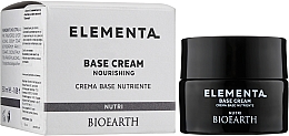 Pflegende Gesichtscreme mit Sheabutter - Bioearth Elementa Base Cream Nutri — Bild N2