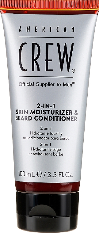 2in1 Feuchtigkeitsspendende Gesichtscreme und Bart Conditioner - American Crew Official Supplier to Men 2in1 Skin Moisturizer & Beard Conditioner — Bild N1