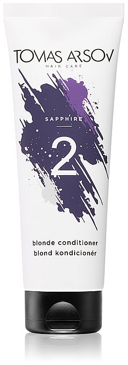 Conditioner für helles, coloriertes und gesträhntes Haar - Tomas Arsov Sapphire Blonde Conditioner — Bild N1