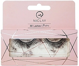 Künstliche Wimpern - Niclay 3D Lashes Peaches — Bild N1