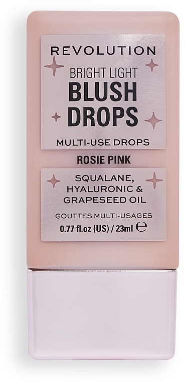 Flüssiges Rouge - Makeup Revolution Bright Light Blush Drops  — Bild N1