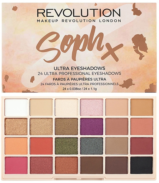 Lidschattenpalette - Makeup Revolution Soph X Eyeshadow Palette — Bild N1