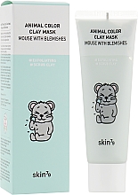 Düfte, Parfümerie und Kosmetik Reinigende Gesichtsmaske mit Tonerde - Skin79 Animal Color Clay Mask Mouse With Blemishes