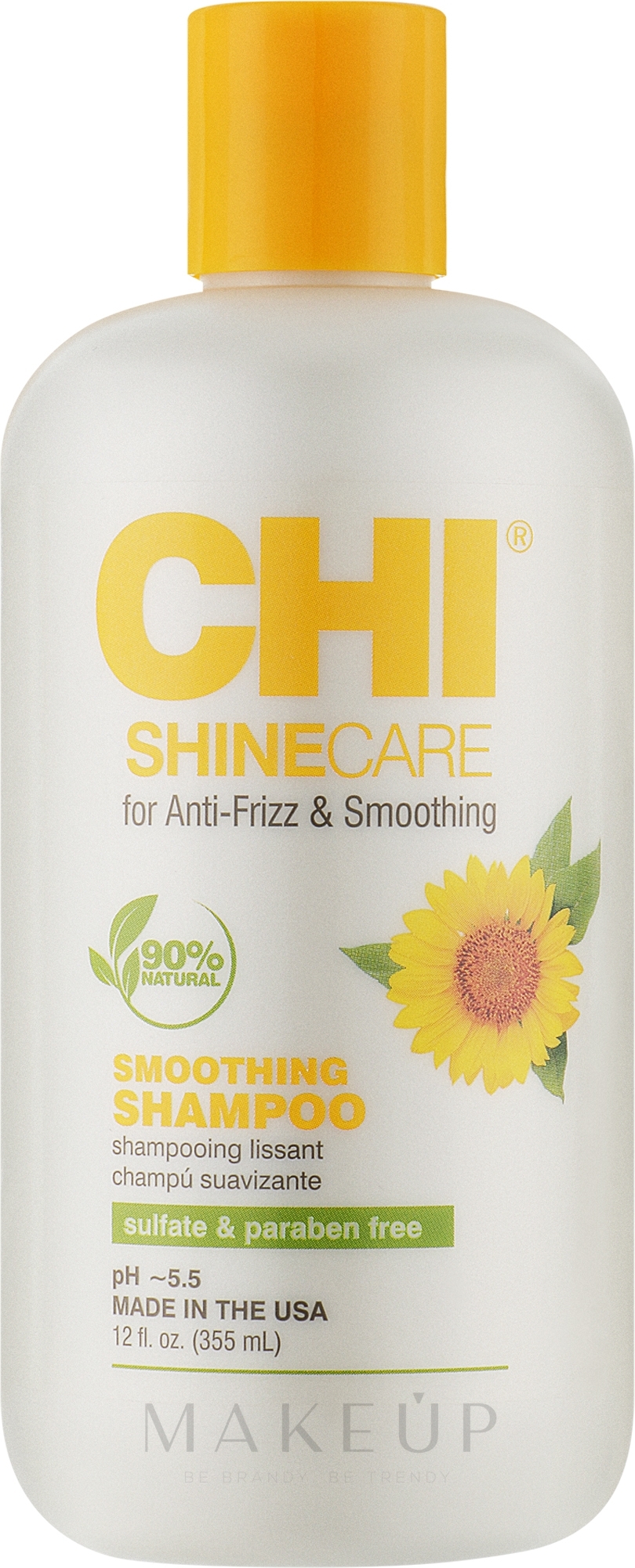 Glättendes Haarshampoo - CHI Shine Care Smoothing Shampoo — Bild 355 ml